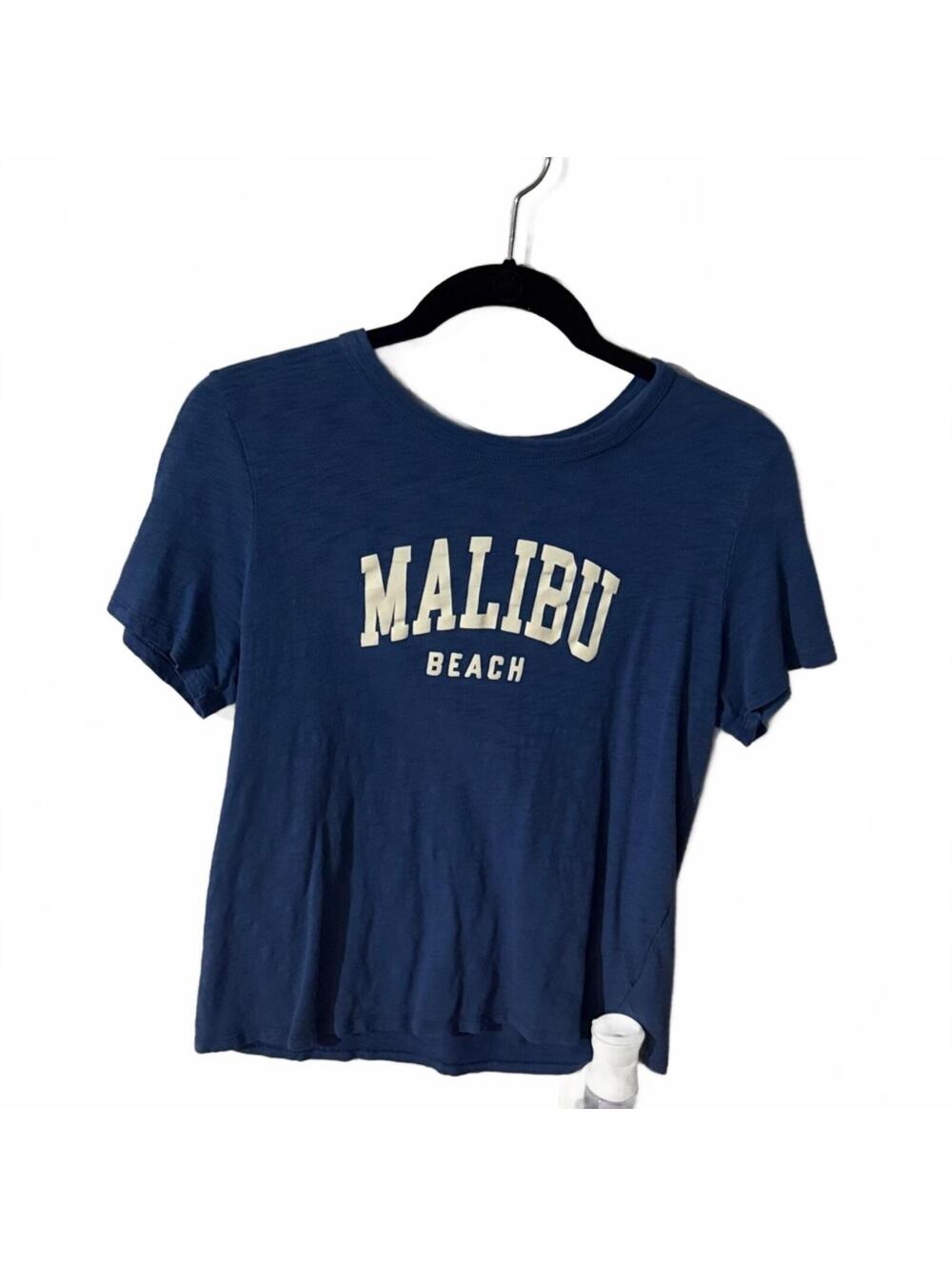 Old Navy Blue Malibu Beach Graphic T-Shirt